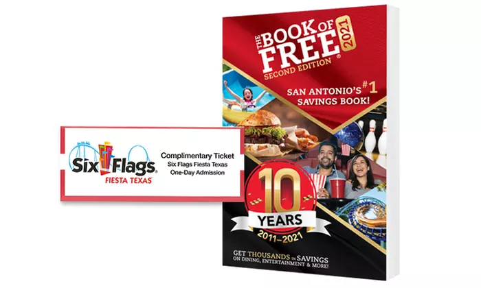 Book of Free Savings Book and One, Two, or Four General-Admission Theme Park Tickets (Up to 80% Off) - Primary Image