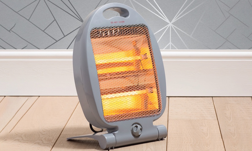 Image 2: Small 800W Quartz Heater 