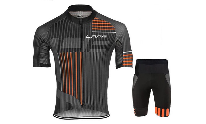 Image 2: Men's Cycling Short Sleeve Suit