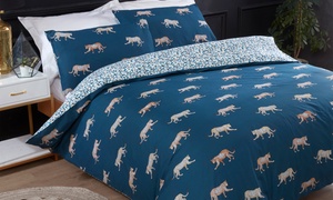 Pieridae Leopard Motif Duvet Set