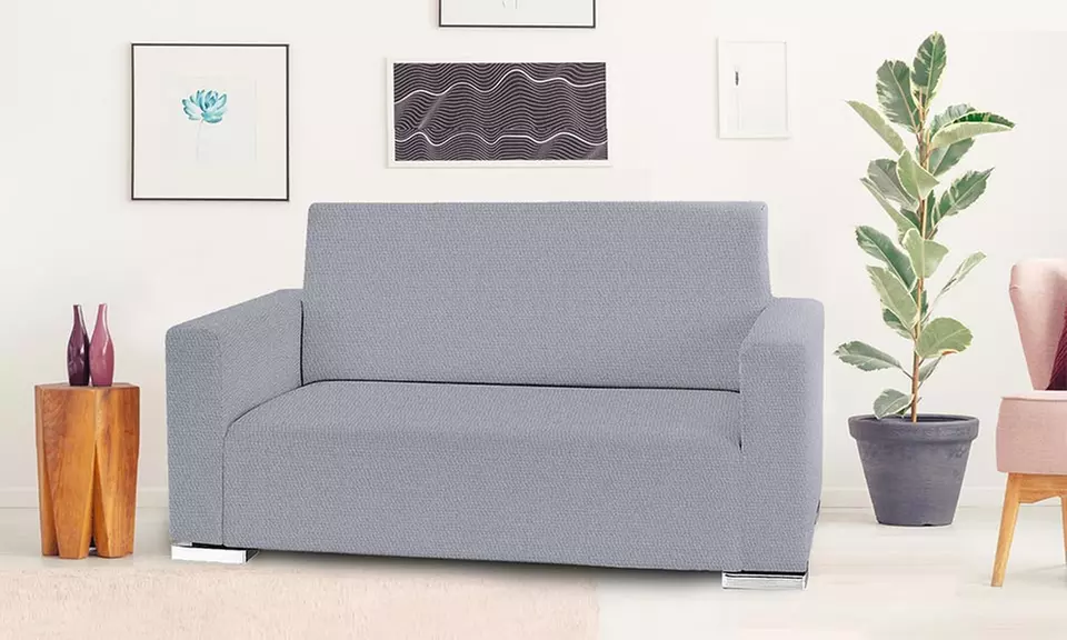 Housse de canapé extensible imperméable avec accoudoirs