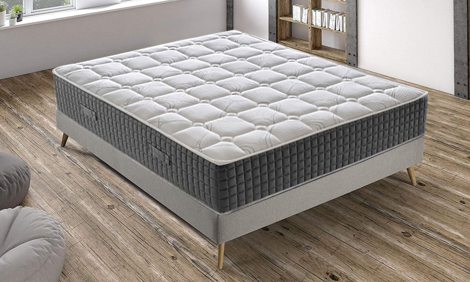 Matelas orthopédique de 30 cm avec 11 zones