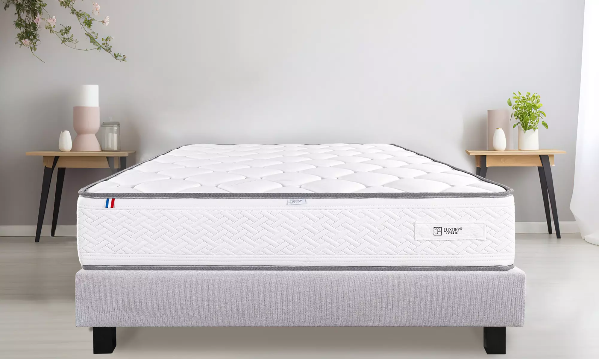 Matelas Iris avec mousse haute densité et épaisseur de 20 cm, dimensions au choix, livraison offerte - Primary Image