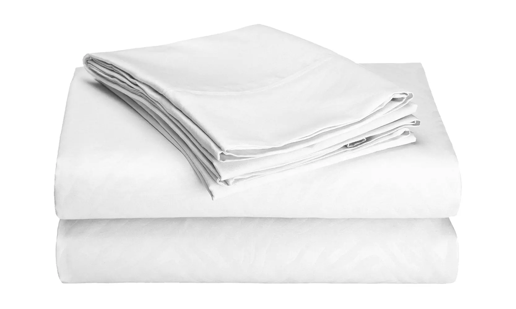 Microfiber Zebra-Embossed Bed Sheet Set - Second Medium