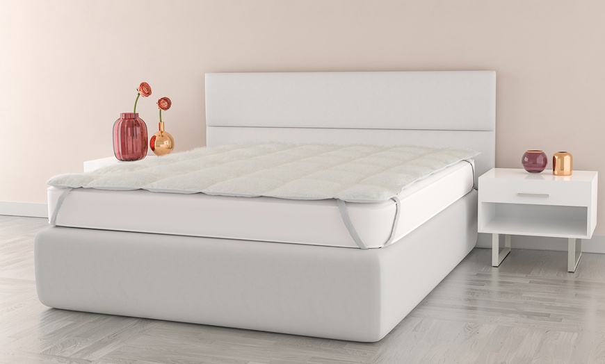 Image 1: Surmatelas rembourré