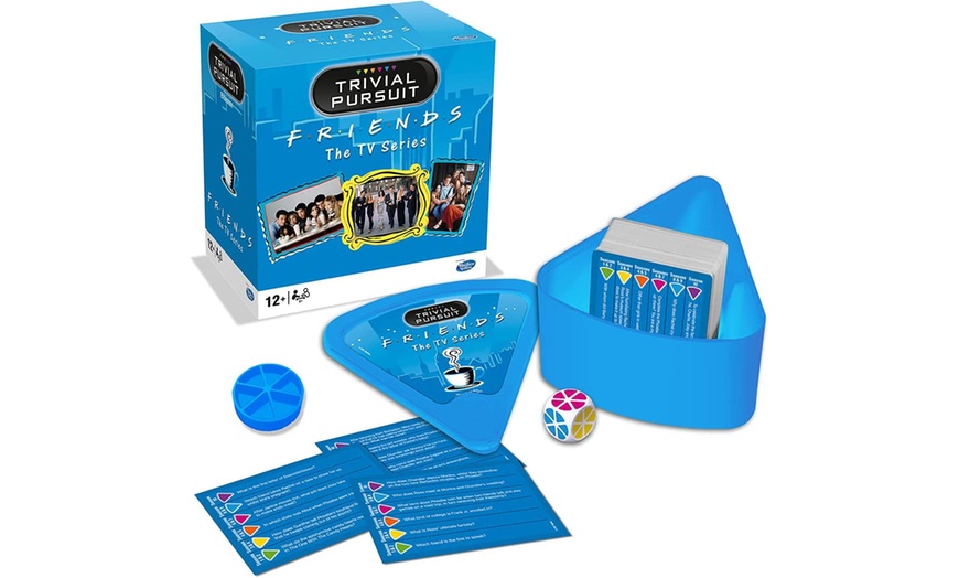 Image 1: Winning Moves Friends Trivial Pursuit Game