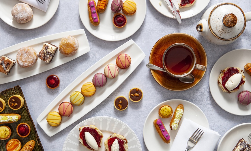 Image 2: Afternoon Tea with Bubbly for Two