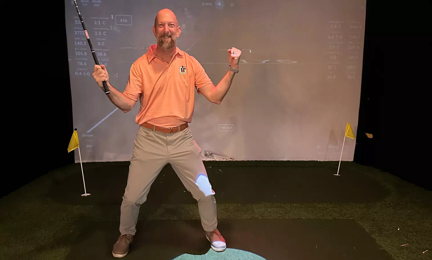 Improve Your Swing with One or Two-Hour Golf Simulator Bay Rental on Weekday at The Golffice ( Up to 30% Off ) - Second Medium