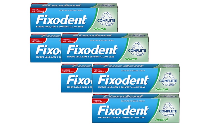 Image 4: Fixodent Cream