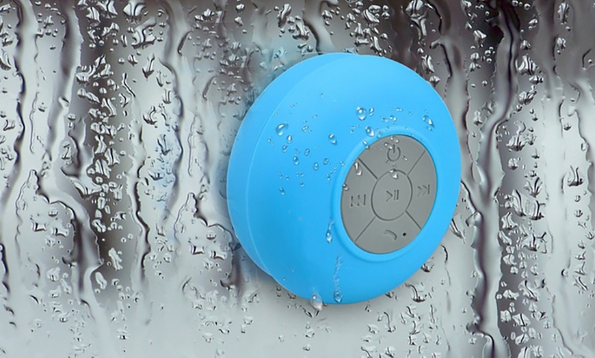 Image 1: Bluetooth Shower Speaker