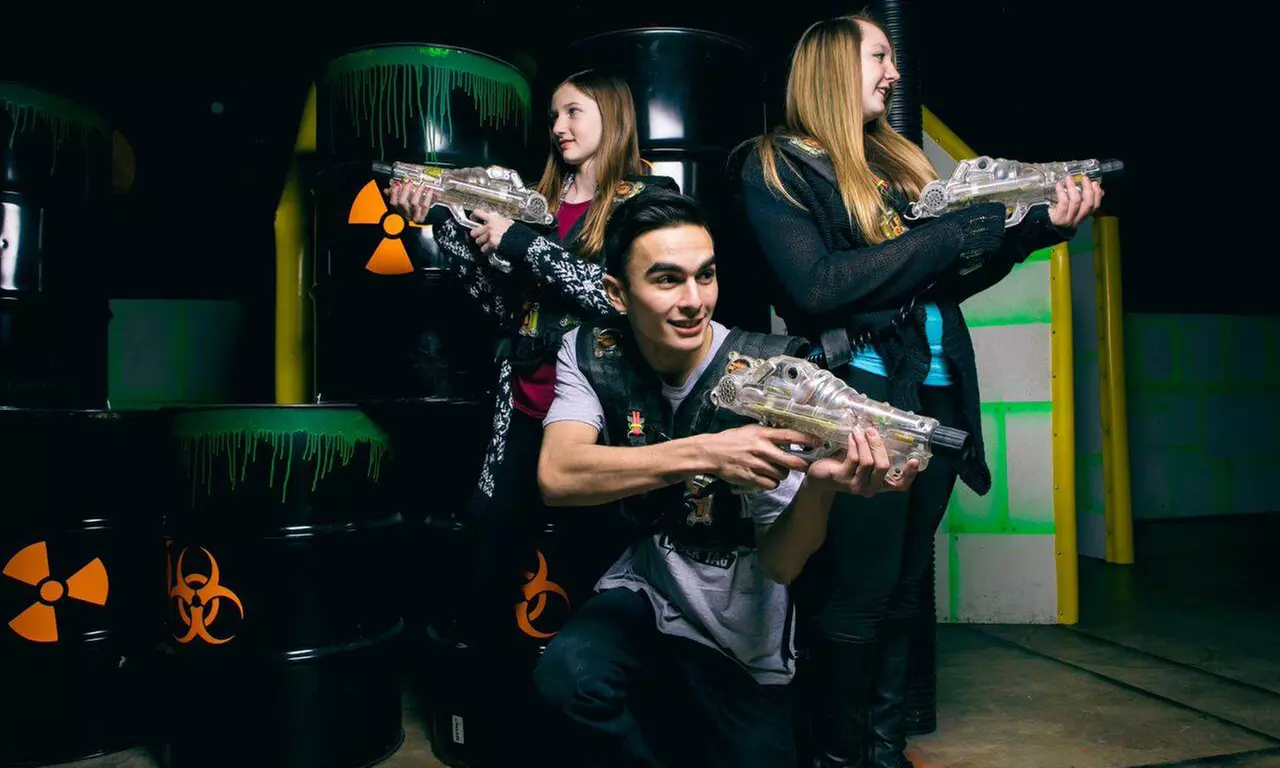 Unlimited Laser Tag and Go-Karts for Two or Four at LightSpeed Entertainment (Up to 50% Off) - Primary Image
