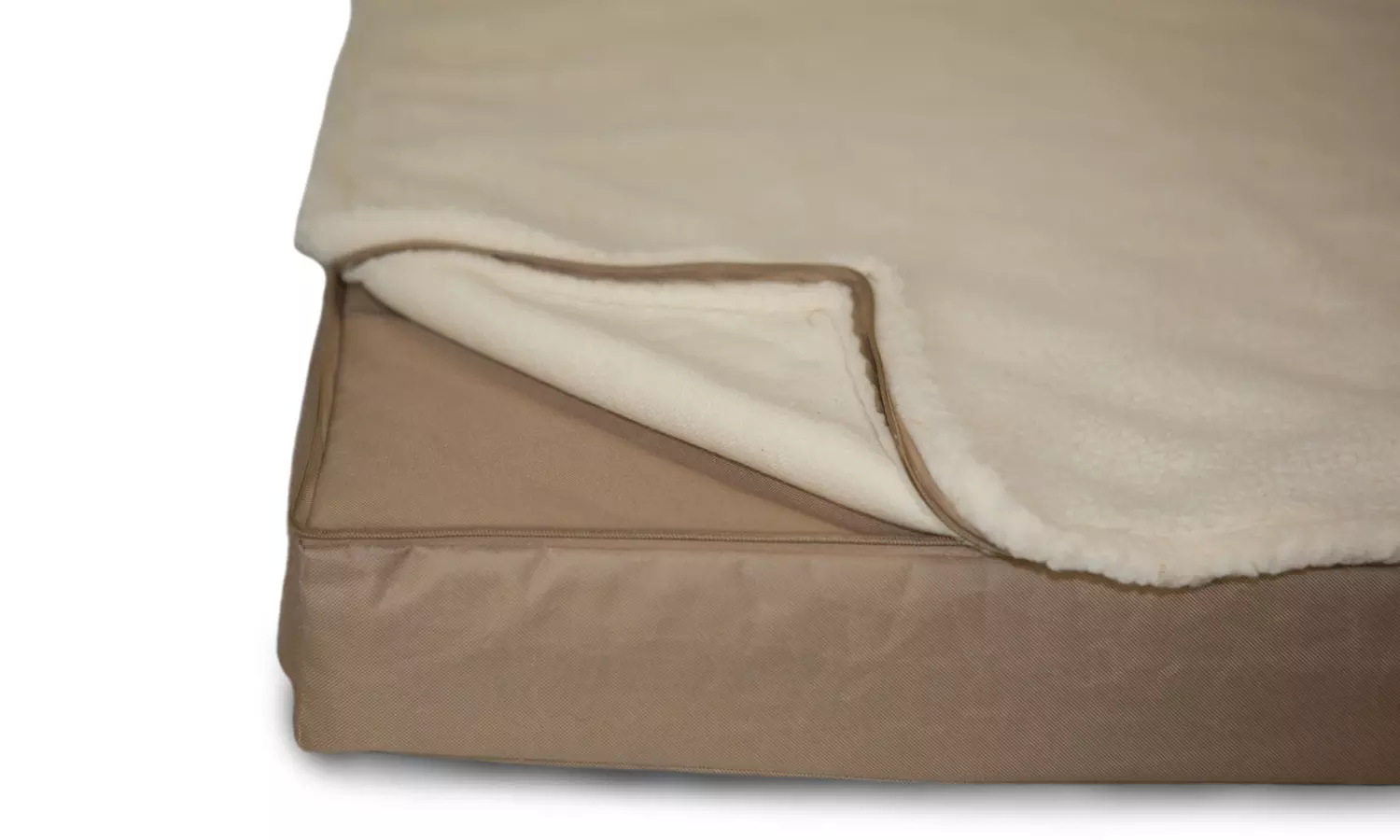 Furhaven Water-Resistant Convertible Memory-Foam Pet Bed - Image 5