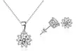 Eira Wen Earrings and Necklace Set Made with Crystals from Swarovski® - Second Medium