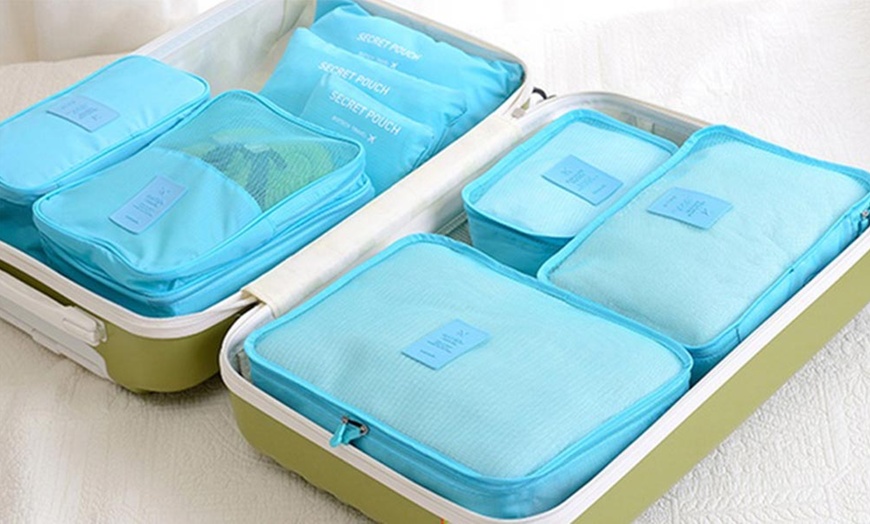 Image 2: Six-Piece Travel Organiser Set