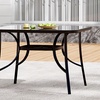 Image 30: Outdoor Rippled Tempered Glass Coffee Table with 4 Styles