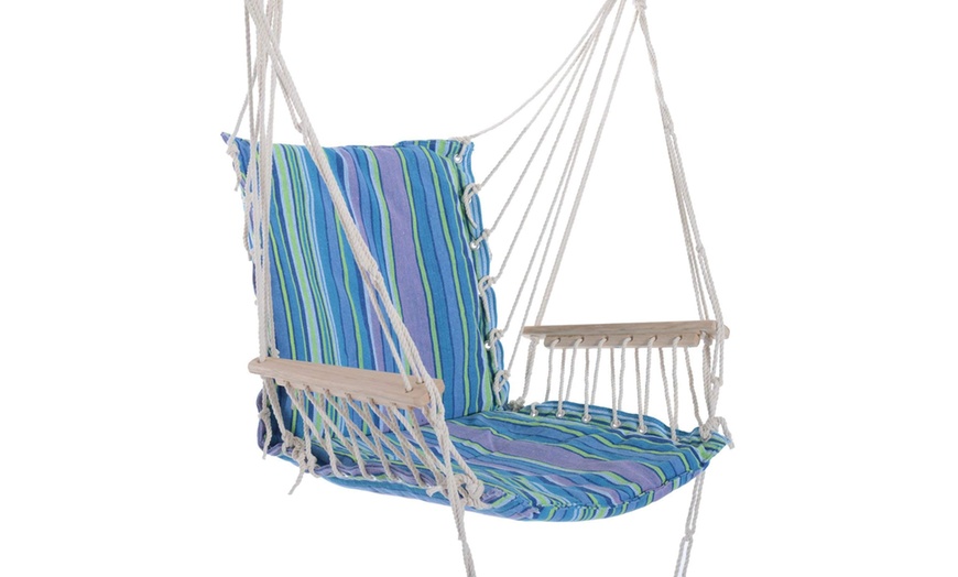 Image 5: Outsunny Hammock Swing Chair