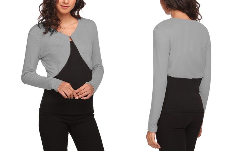 Image 7: Women's Long Sleeve Bolero