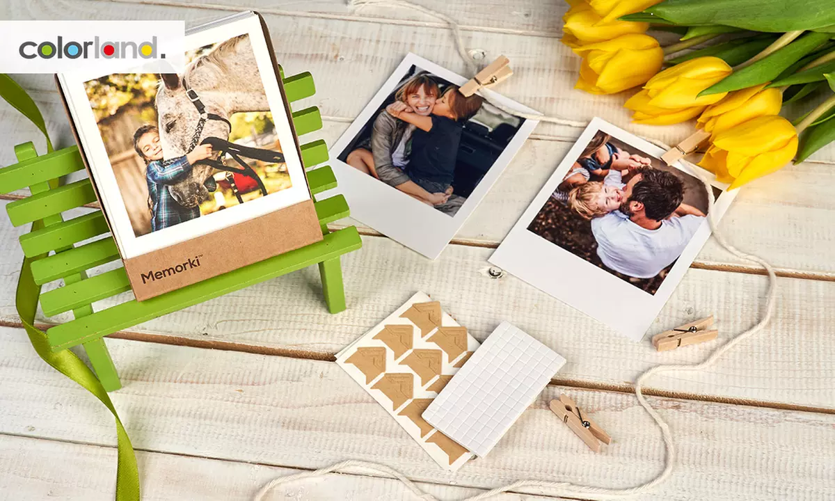 1 boîte memo prints de 25 tirages rétro et/ou kit d'accessoires sur Colorland ( jusqu'à 63% de réduction) - Primary Image