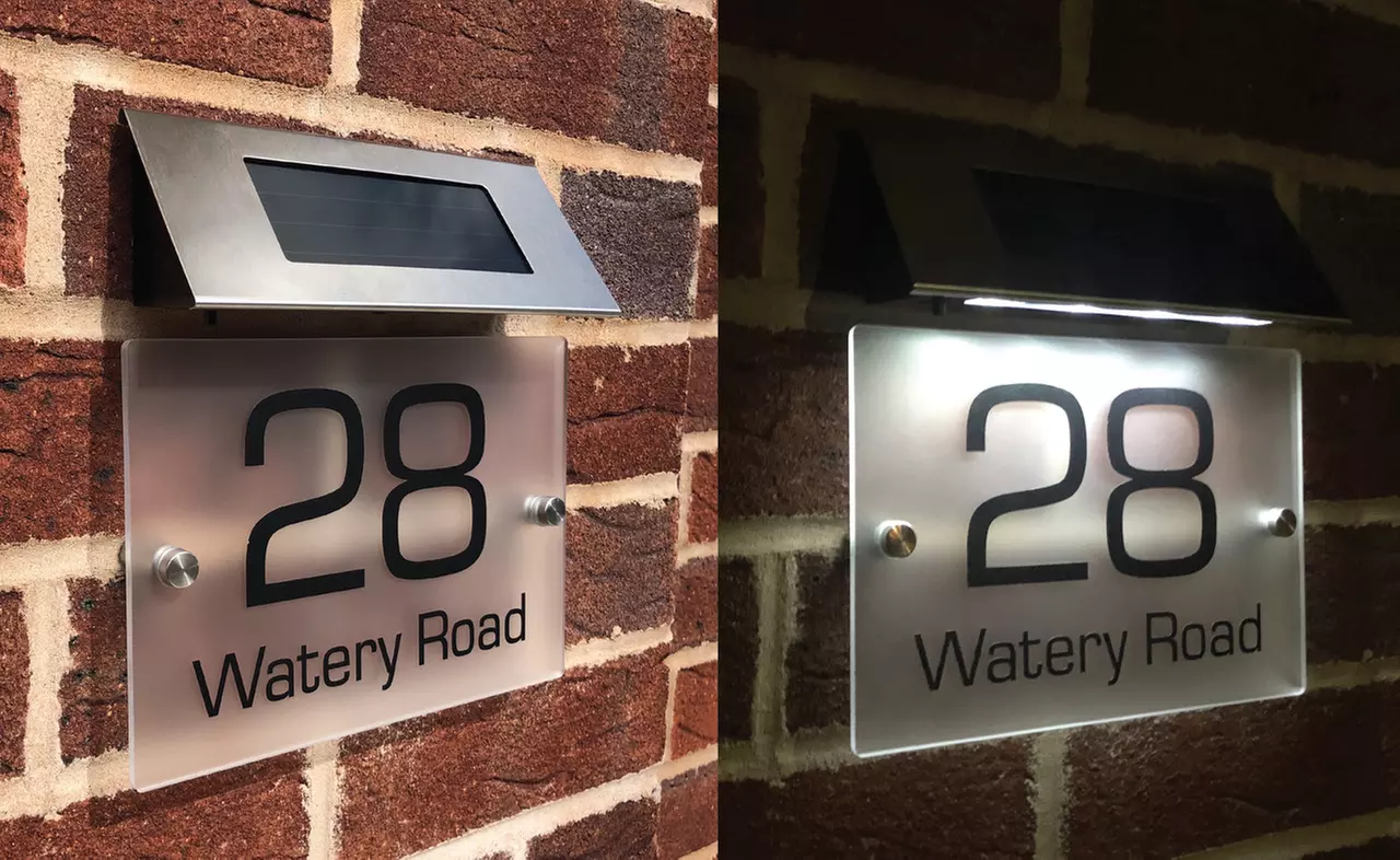 Personalised Acrylic Door Sign in Choice of Shape and Material from Decomatters (Up to 74% Off) - Second Medium