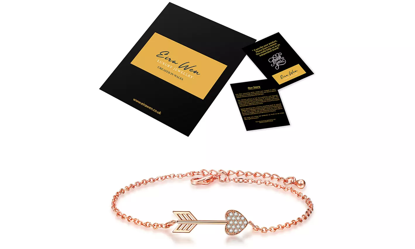 Bracelets ornés de cristaux de Swarovski® avec breloques Eira Wen®