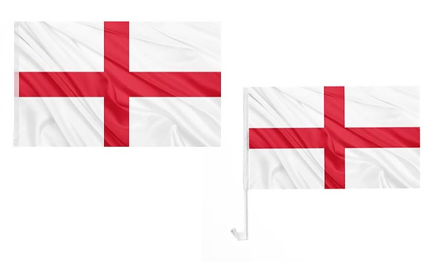 Image 1: England Flags