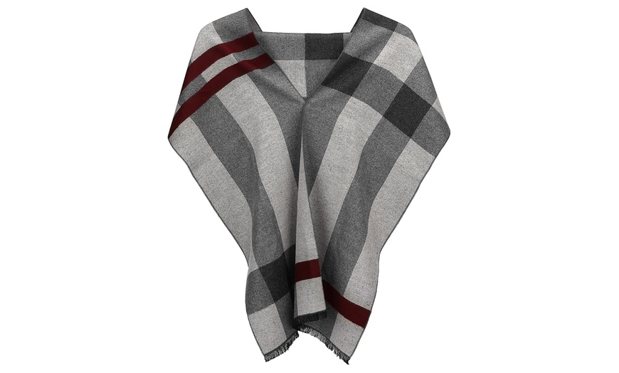 Image 22: Men's Plaid Winter Scarf Warm and Stylish Scarf