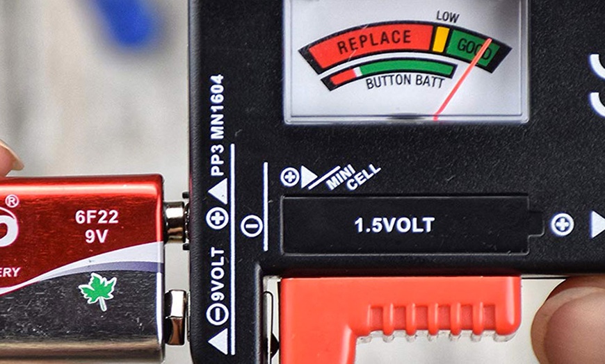 Image 4: Testeur de batteries/piles