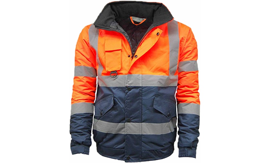 Image 2: Men's High Visibility Jacket