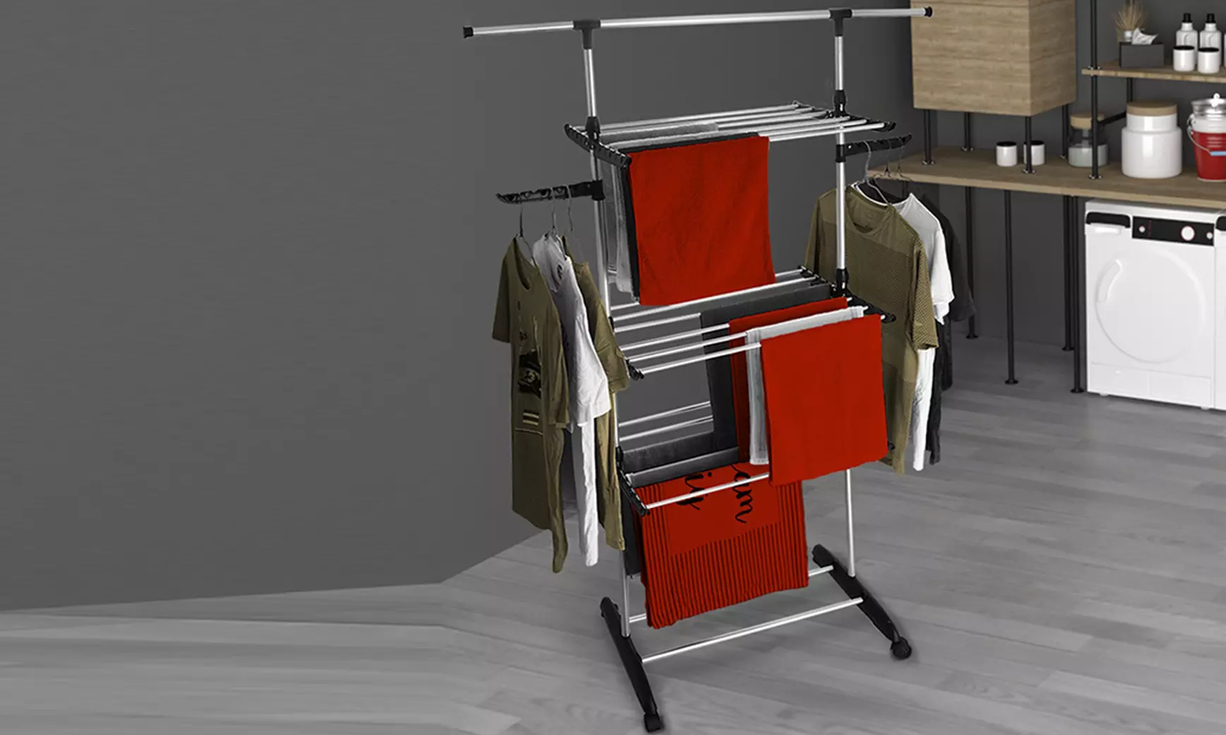 Sèche-linge compact multifonctionnel