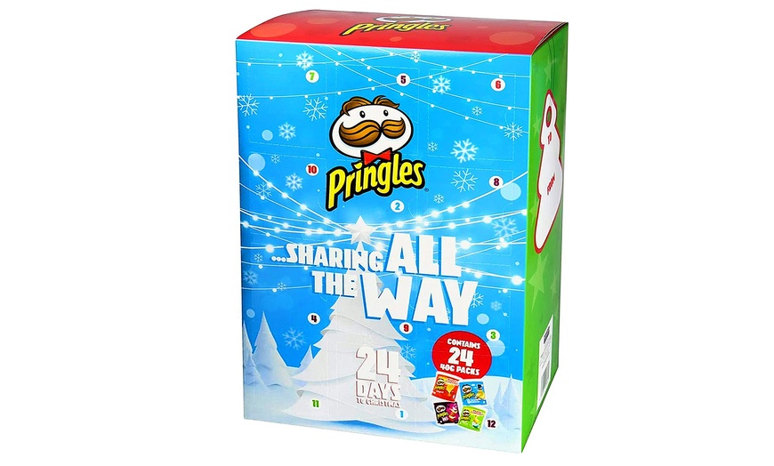 Image 7: 12- or 24-Day Pringles Advent Calendar