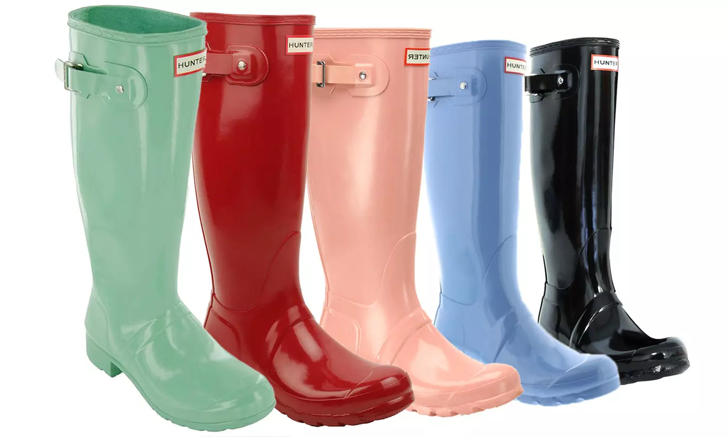 Hunter Women's Original Tall Gloss Rain Boots - Primary Image