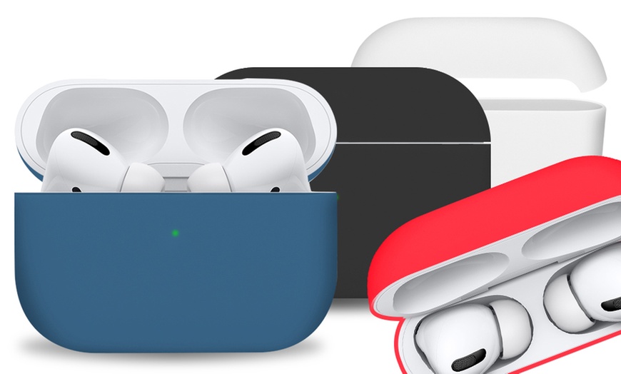 Image 16: One or Two AirPods® Pro Cases with Detachable Carabiner