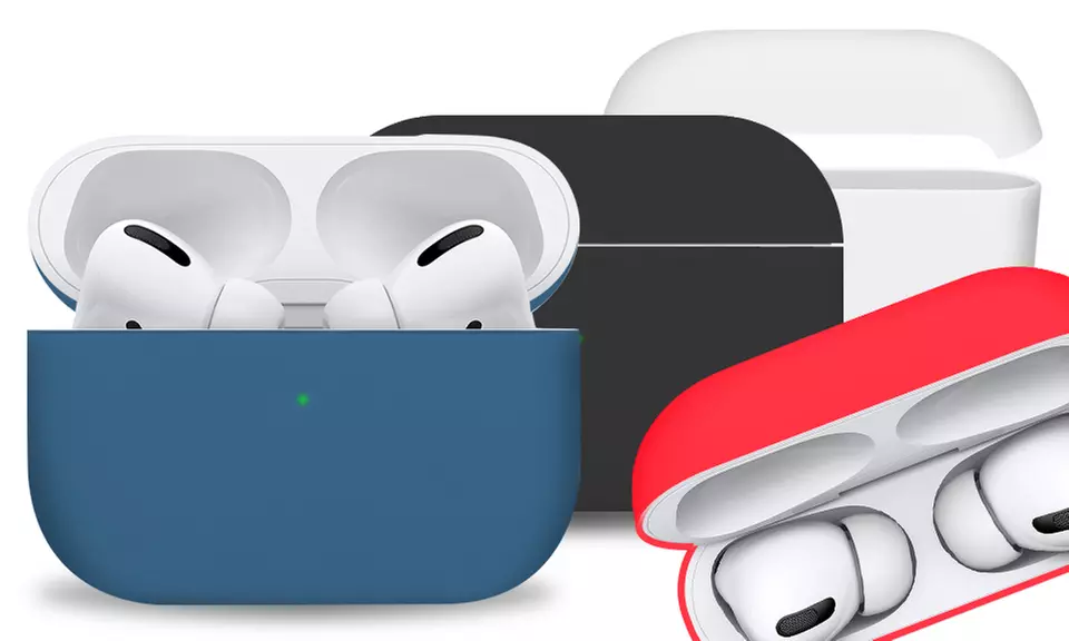 One or Two AirPods® Pro Cases with Detachable Carabiner