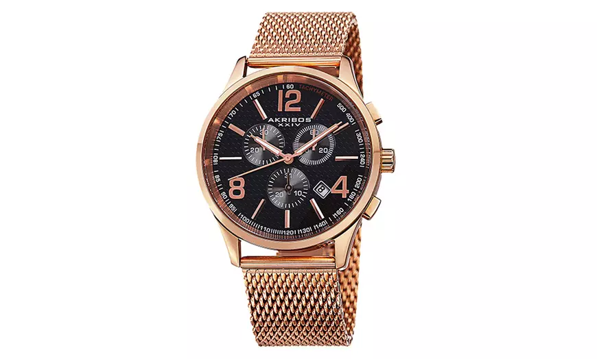 Image 4: Montre homme Akribos XXIV
