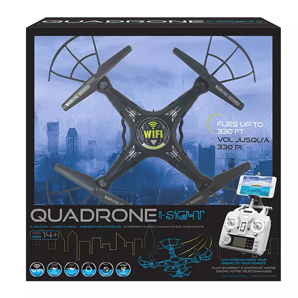 DRONE QUADRONE 2024 WIRELESS RADIO CONTROLLED DRONE