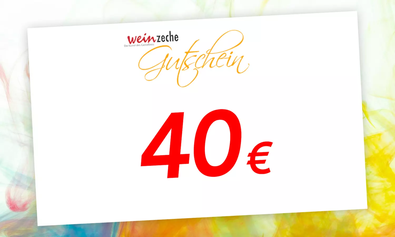 Wertgutschein für Spitzen-Weine