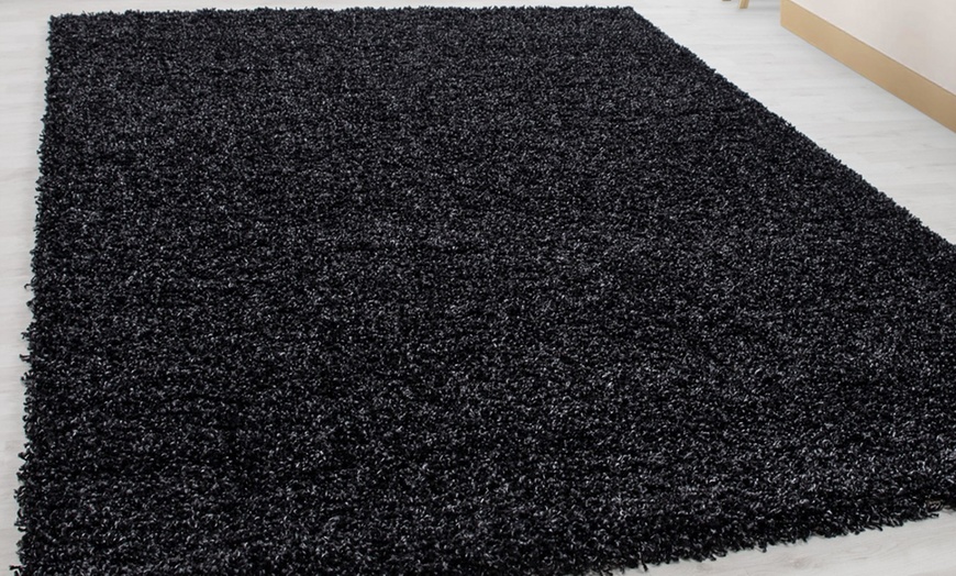 Image 11: Thick Pile Soft Shaggy Area Rug