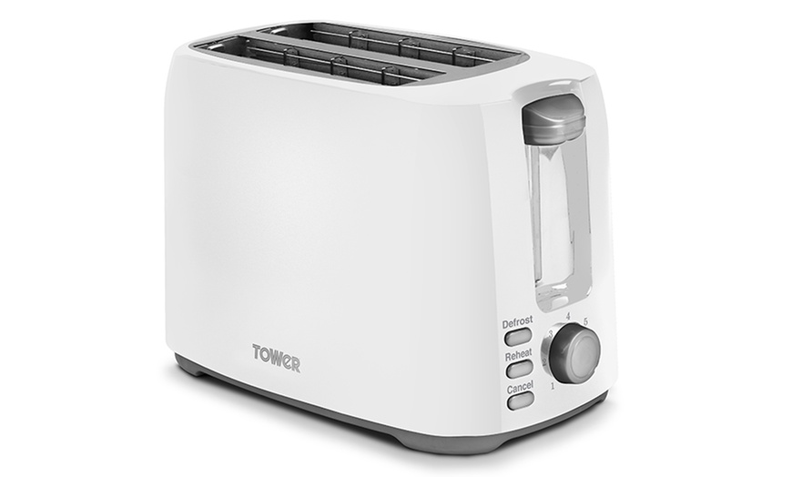 Image 13: Tower Toaster and Kettle Set