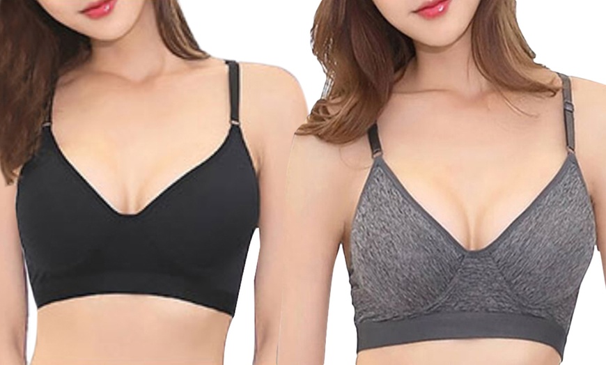 Image 12: Racerback Comfort Bra