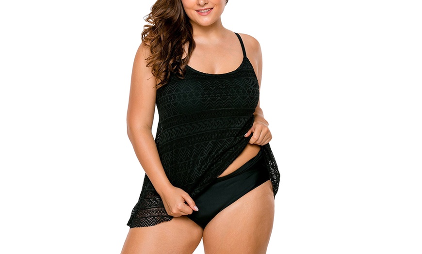 Image 6: Women's Crochet Tankini