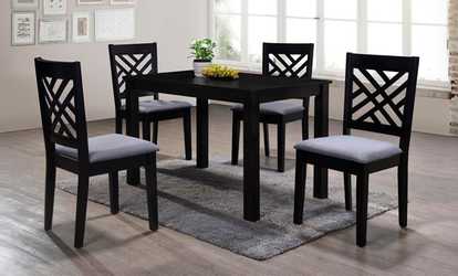 gg baxton studio 5 piece modern dining set 2 kitchen shop groupon baxton studio harper fabricupholstered dining set 5piece savannah natural kitchen cart gg baxton studio 5 piece modern dining set 2 kitchen shop groupon baxton studio harper fabricupholstered dining set 5piece savannah natural kitchen cart