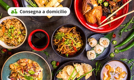 Consegna a domicilio Menu Thai di 4 o 5 portate con birra - IccheThai Ristorante Street food (sconto fino a 48%)