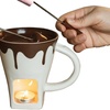 Image 3: Porcelain Chocolate Melting Mug Set