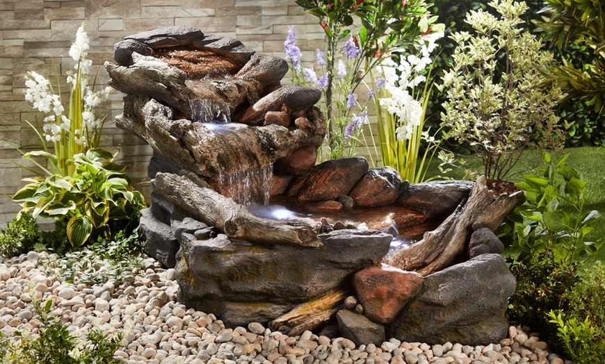 Image 7: Serenity Rockfall Water Feature