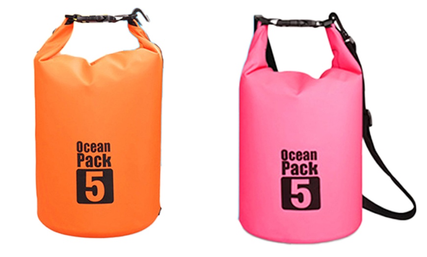 Image 17: One or Two Waterproof Floating Duffel Dry Bags