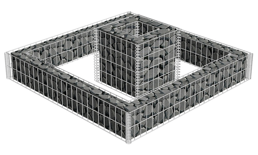 Image 10: Gabion Planter