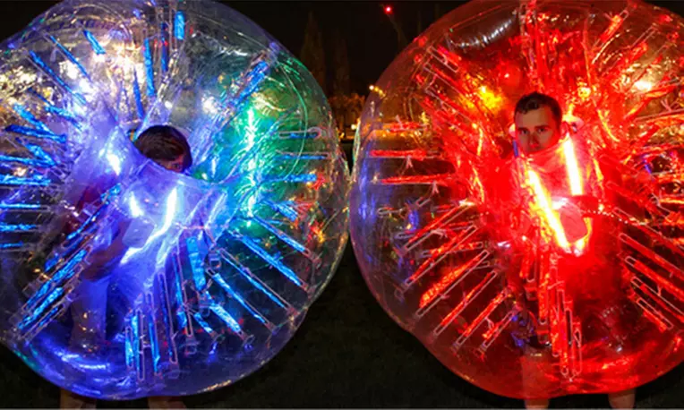 One or Two Hours of Bubble Soccer and Facility Rental for Up to 10 at Indoor Soccer Center (Up to 62% Off) - Second Medium