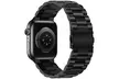 1x oder 2x Edelstahl-Armband in Silber oder Schwarz für Apple Watch 38/40/41 mm oder 42/44/45/49 mm - Second Medium