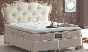  Turkish Ottoman Bed With Gas Lift and Under Bed Storage 