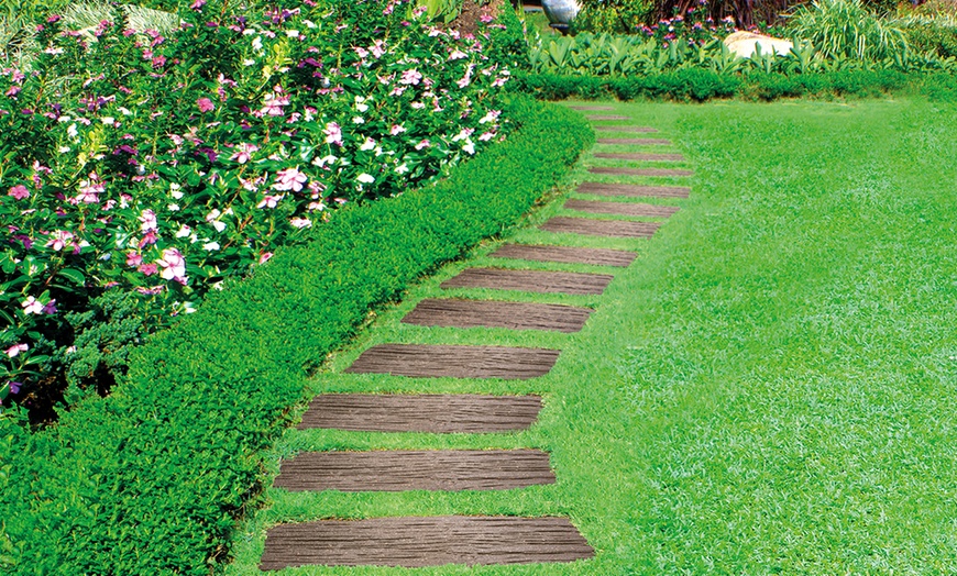 Image 2: Rail Road Stepping Stone Sleeper